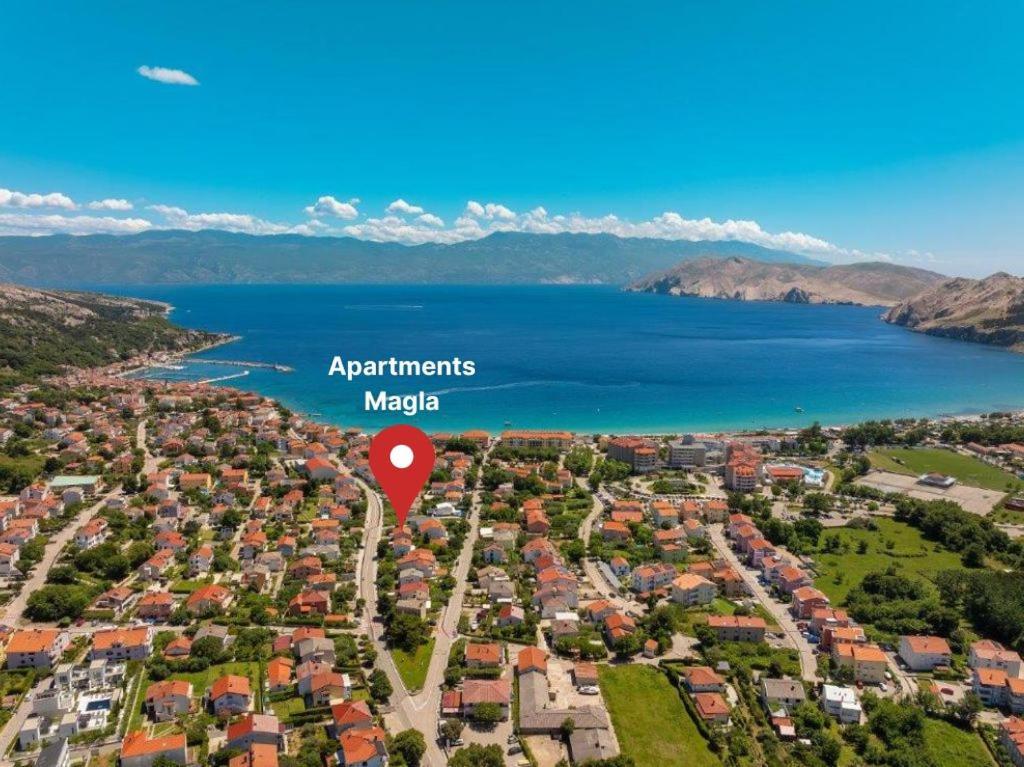 Apartments Magla With Terrace Baska  Ngoại thất bức ảnh